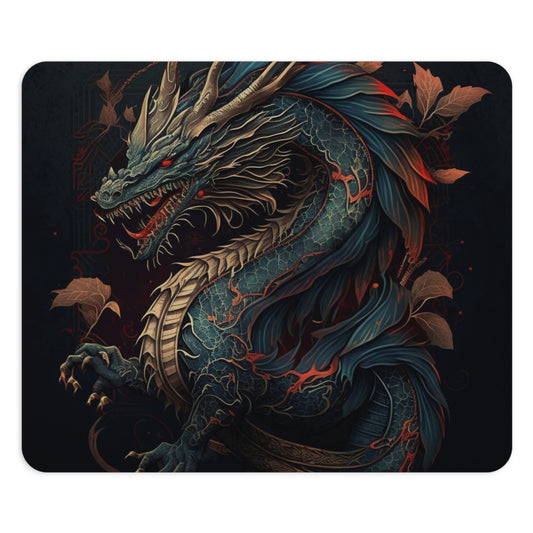 Majestic Dragon Desk Mouse Pad | Gaming Accessory | Perfect Gift for Gamers and Fantasy Lovers