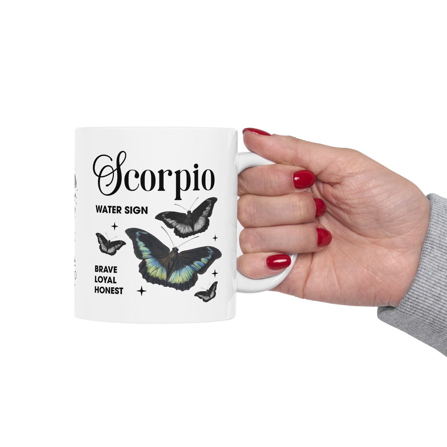 Scorpio Zodiac Ceramic Mug - Astrology Gift for Horoscope Lovers