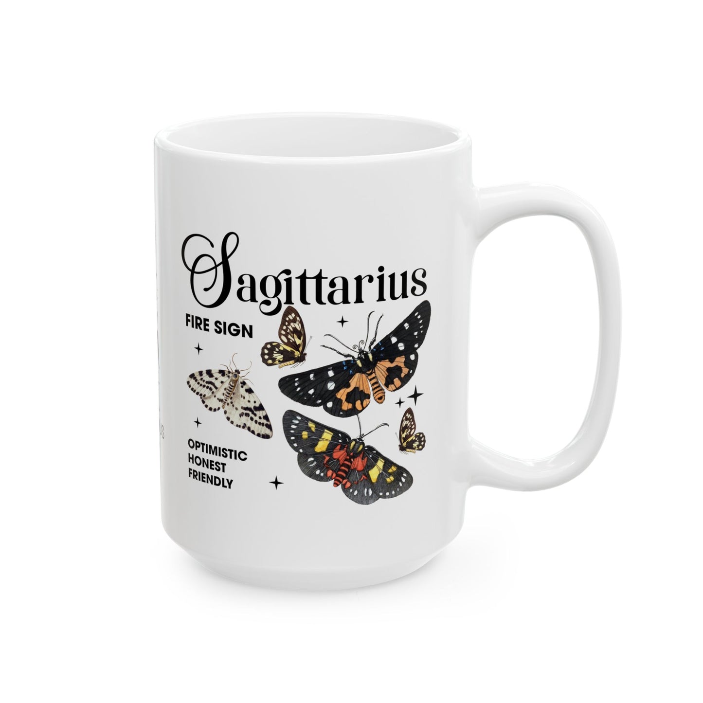 Sagittarius Zodiac Ceramic Mug - Astrology Gifts for Astrology Lovers - 11oz & 15oz Sizes