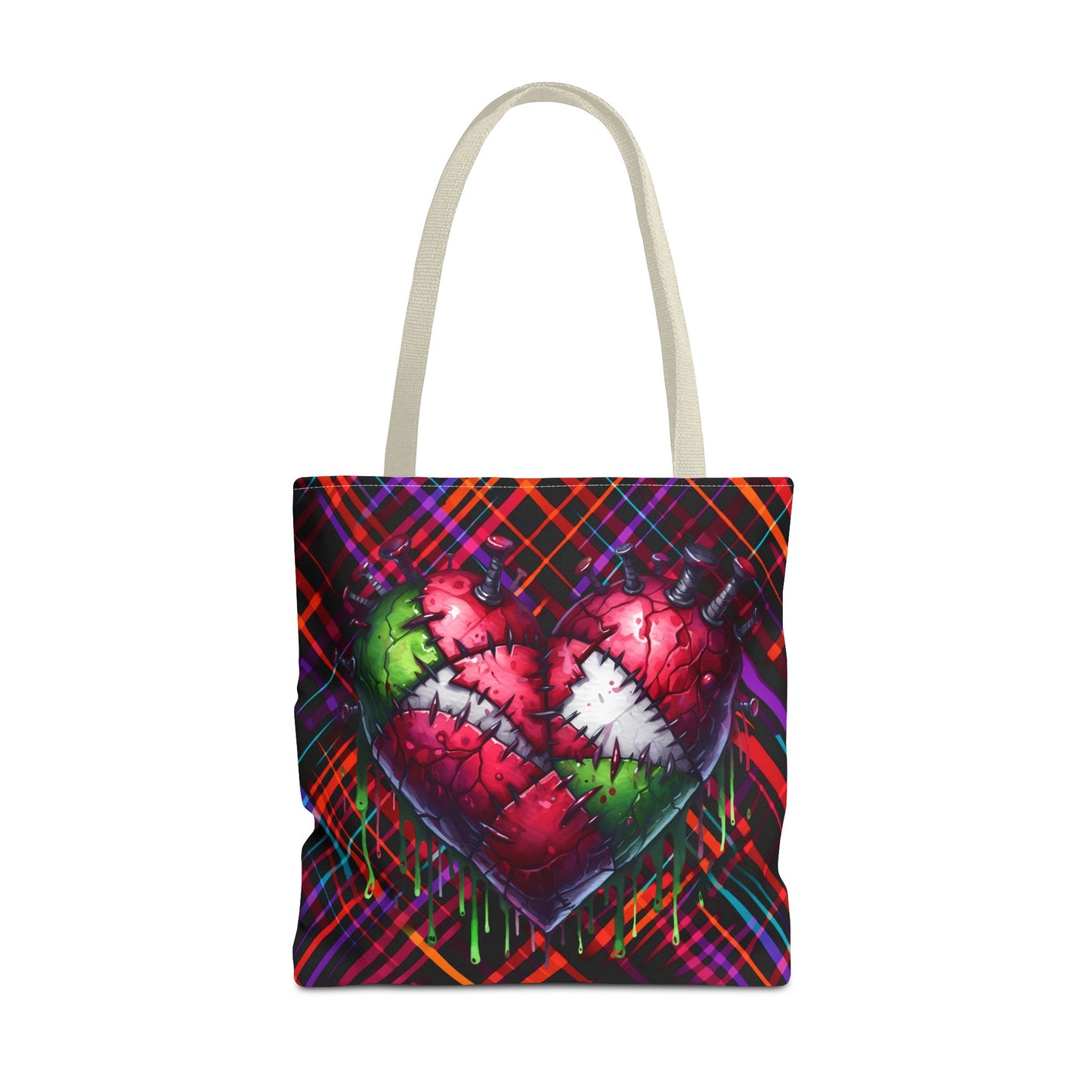 Fashionable Halloween Theme Tote Bag (AOP), Fun Stylish for Everyday or Occasion, Perfect for Halloween Lovers, Gift Idea for Anyone