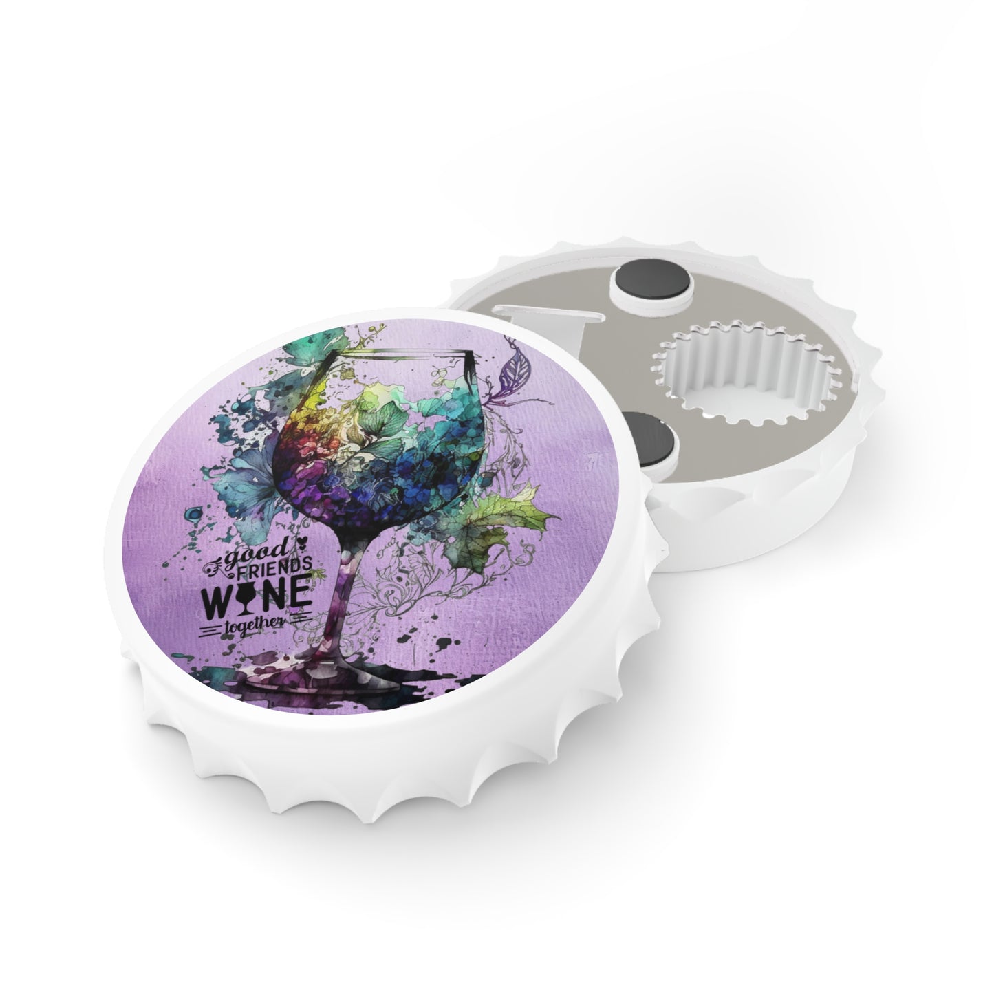 Good Friends Wine Together Bottle Opener - Wine Lover Gift