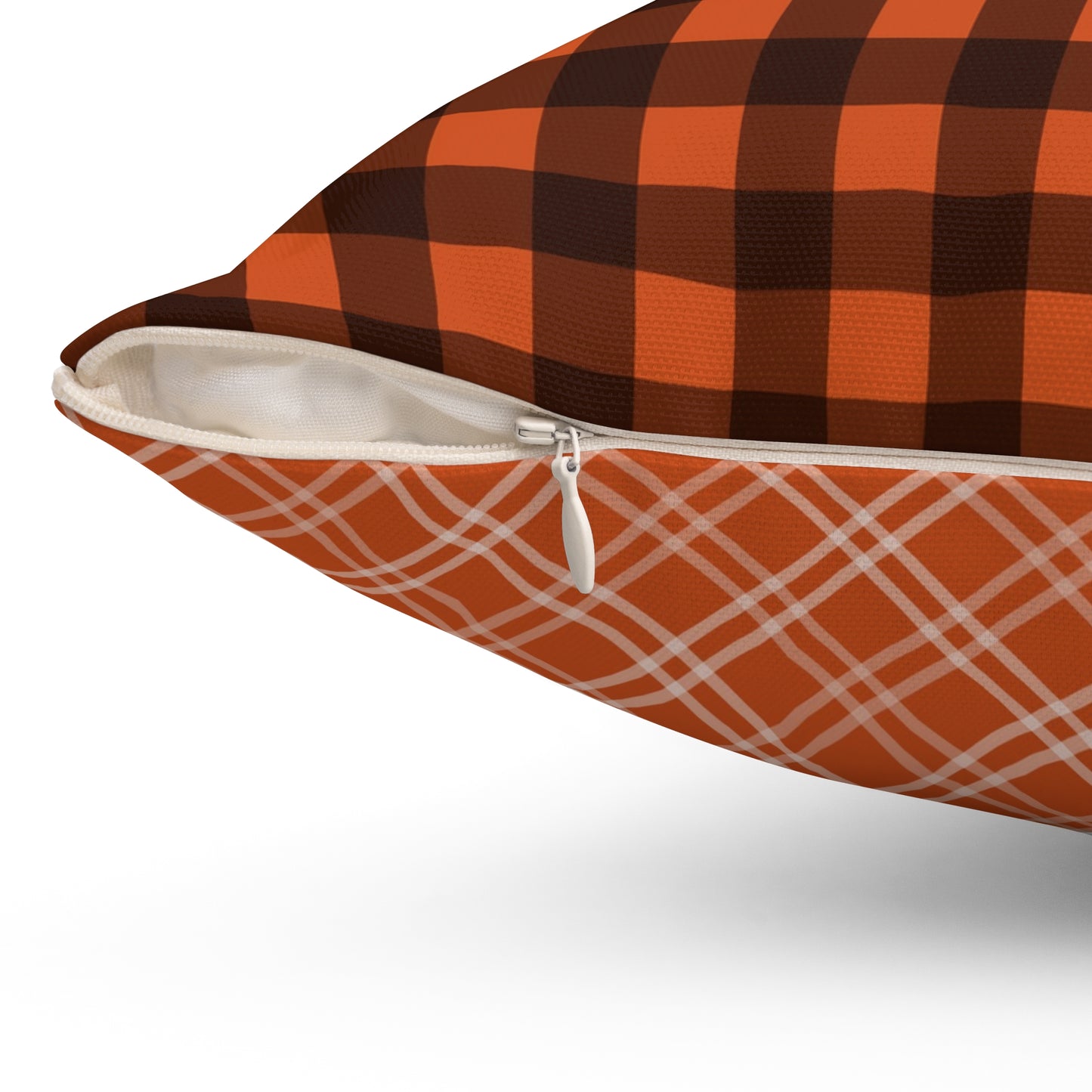 Spun Polyester Square Pillow - Autumn Harvest Thankful Vibes, Beautiful Fall Season Decor, Stylish Accent for Any Room in Home or Office