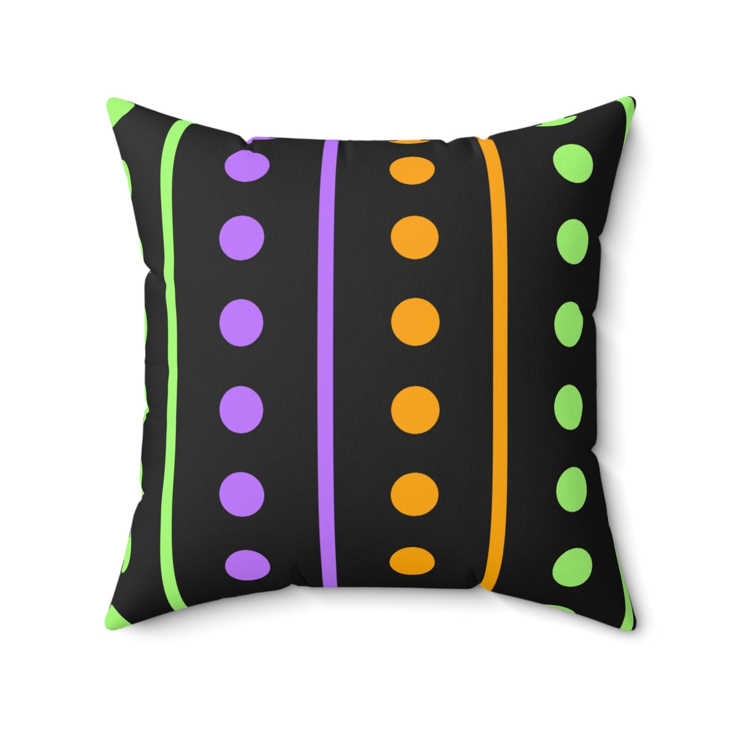 Decorative Halloween Theme Spun Polyester Square Pillow, Beautiful Home or Office Decor, Accent for Any Room for Everyday or Any Occasion