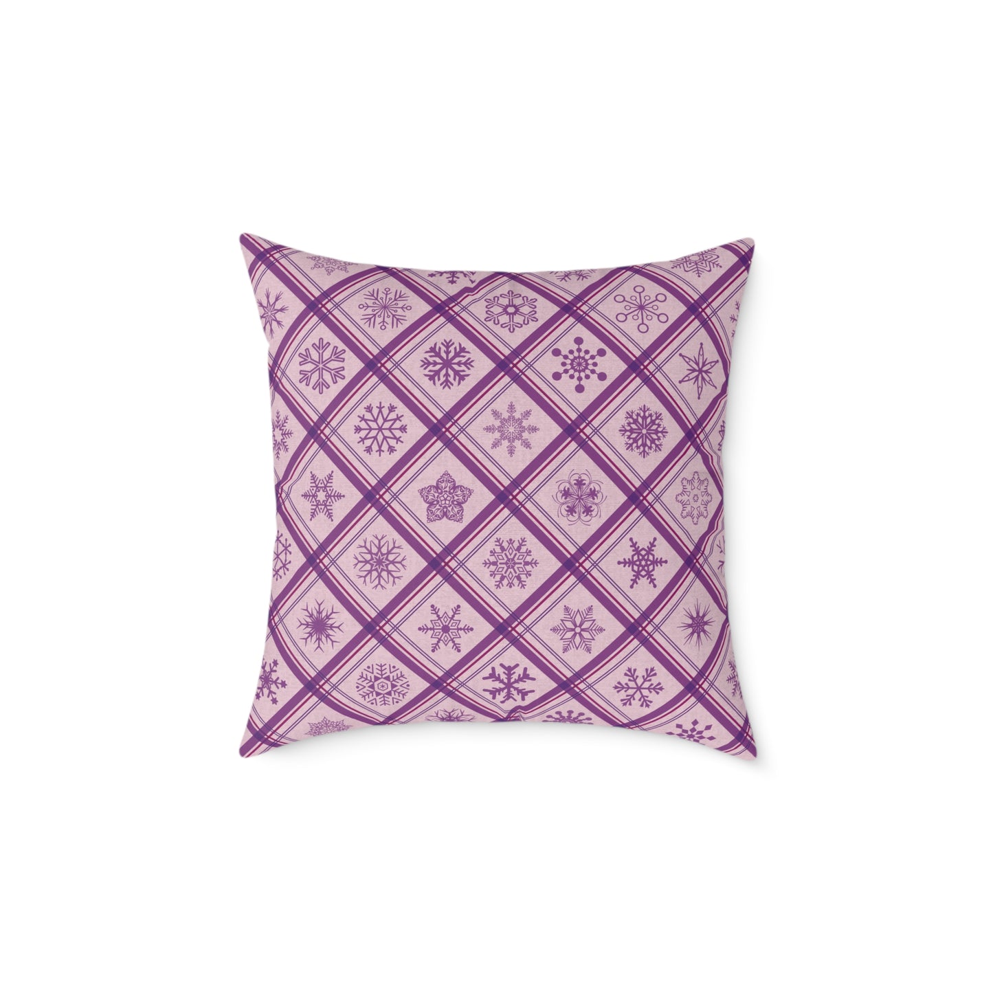 Holiday Humor Square Poly Canvas Pillow, Two-Sided Holiday Humor Decor Pillow for Home or Office, Accent for Any Room