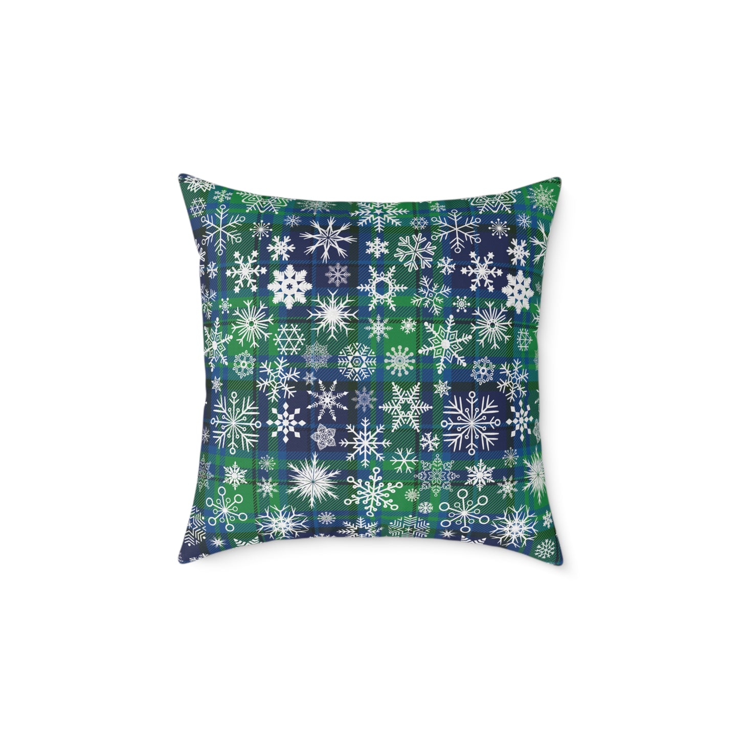 Holiday Humor Square Poly Canvas Pillow, Beautiful Two-Sided Holiday Decor Pillow for Home or Office, Accent for Any Room