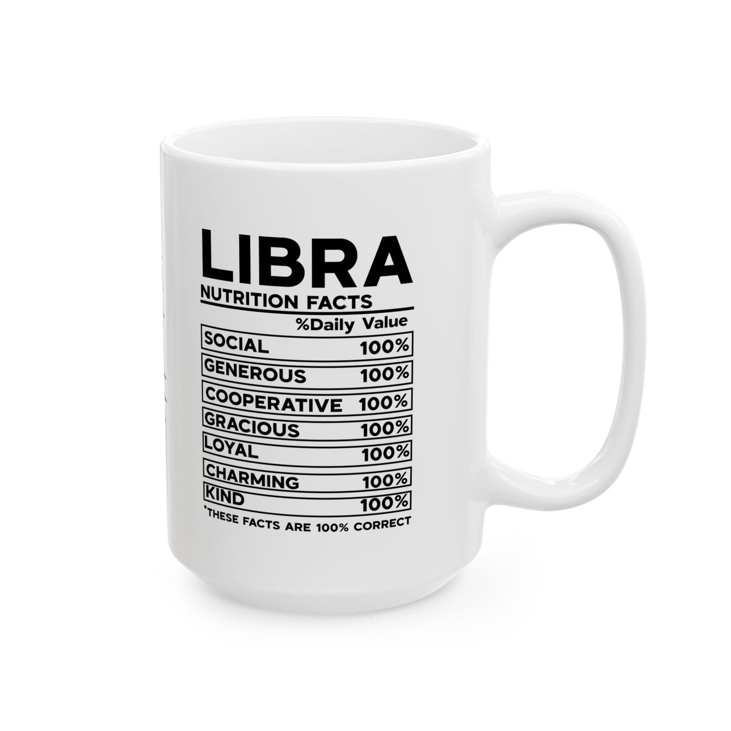 Libra Zodiac Ceramic Mug | 11oz & 15oz | Astrology Gifts for Libra Lovers