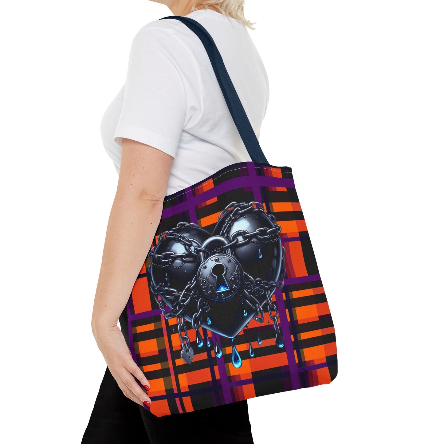 Fashionable Halloween Theme Tote Bag (AOP), Stylish for Everyday or Occasion, Perfect for Halloween Lovers, Great Gift Idea for Anyone