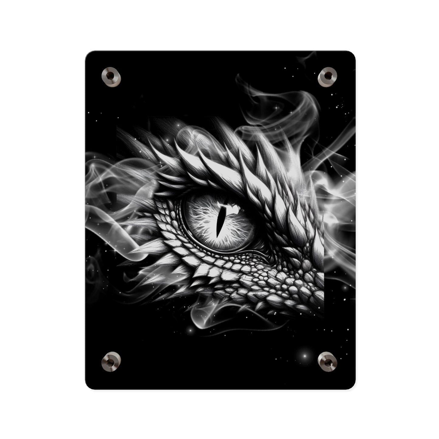 Mystical Dragon Eye Acrylic Wall Art Panels - Home Decor for Fantasy Lovers
