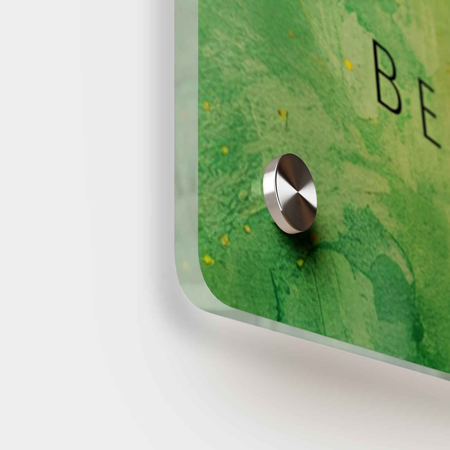 Beautiful Soul Acrylic Wall Art Panel with Sunflower Design