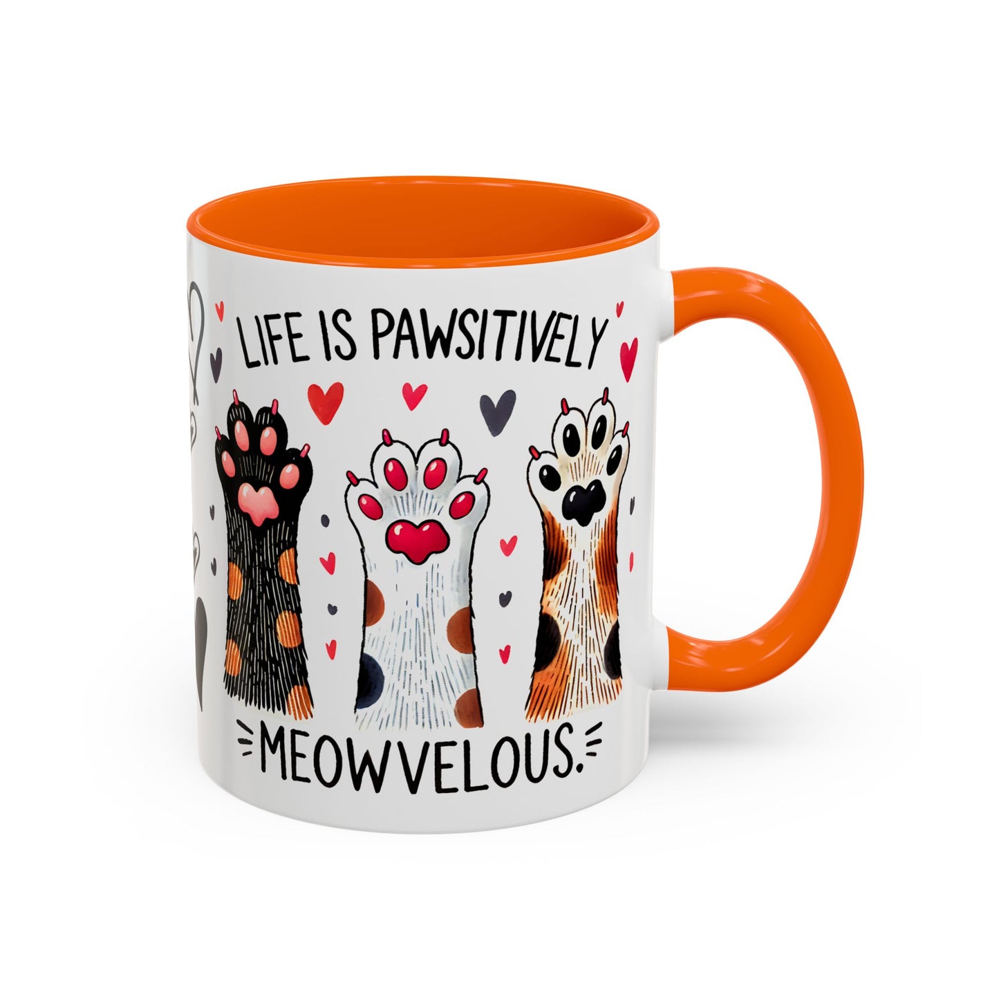 Coffee Mug - Humorous Stylish Cat Saying Mug, Gift Mug for Cat Lovers, Animal Lover Gift Idea, Housewarming Gift