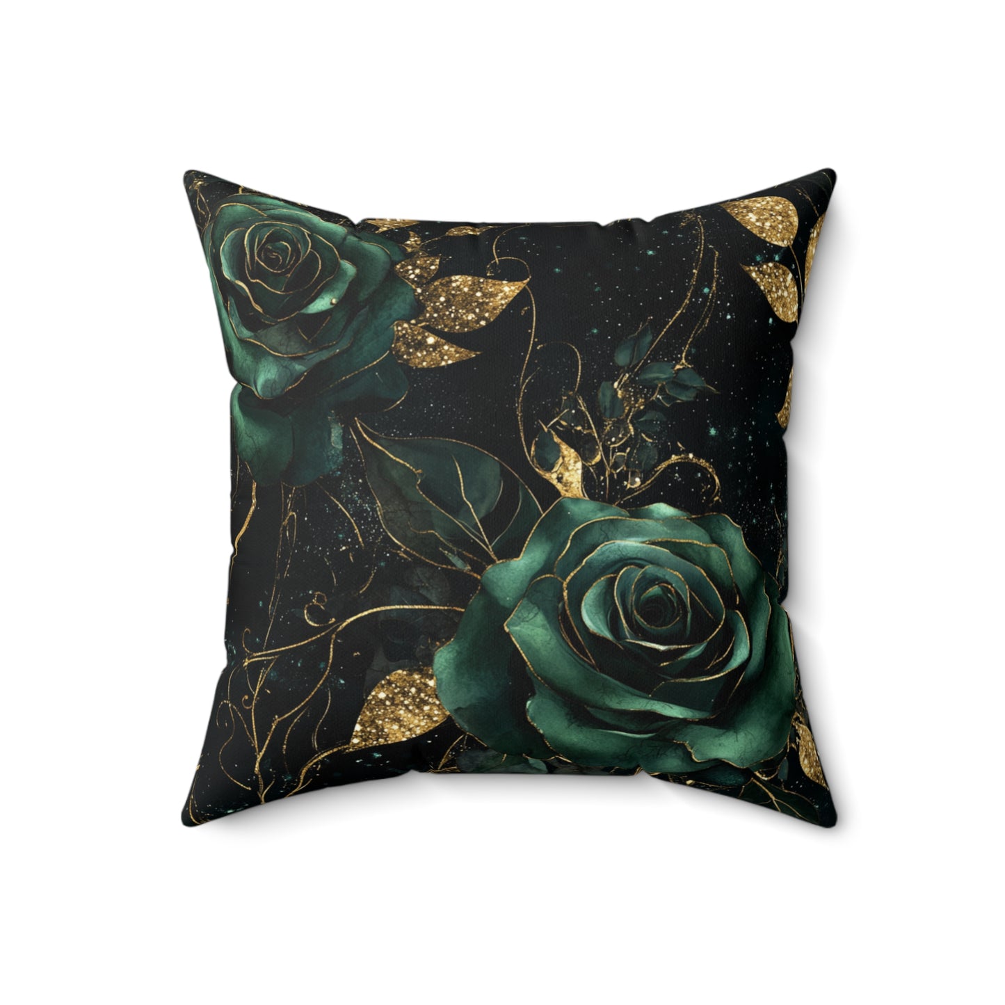 Gothic Floral Pillow, Home Decor, Gift for Her, Couch Cushion, Boho Charm, Elegant Interior Accent