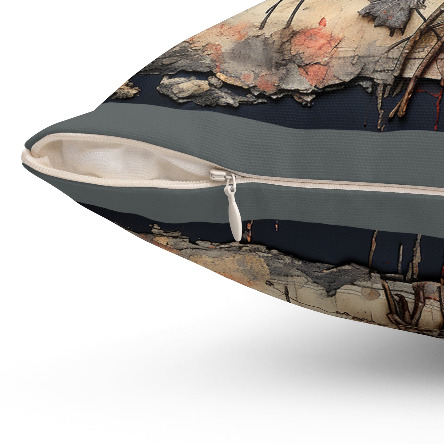 Chic Floral Throw Pillow, Decorative Couch Cushion, Boho Home Decor, Gift for Her, Cozy Living Room Accent