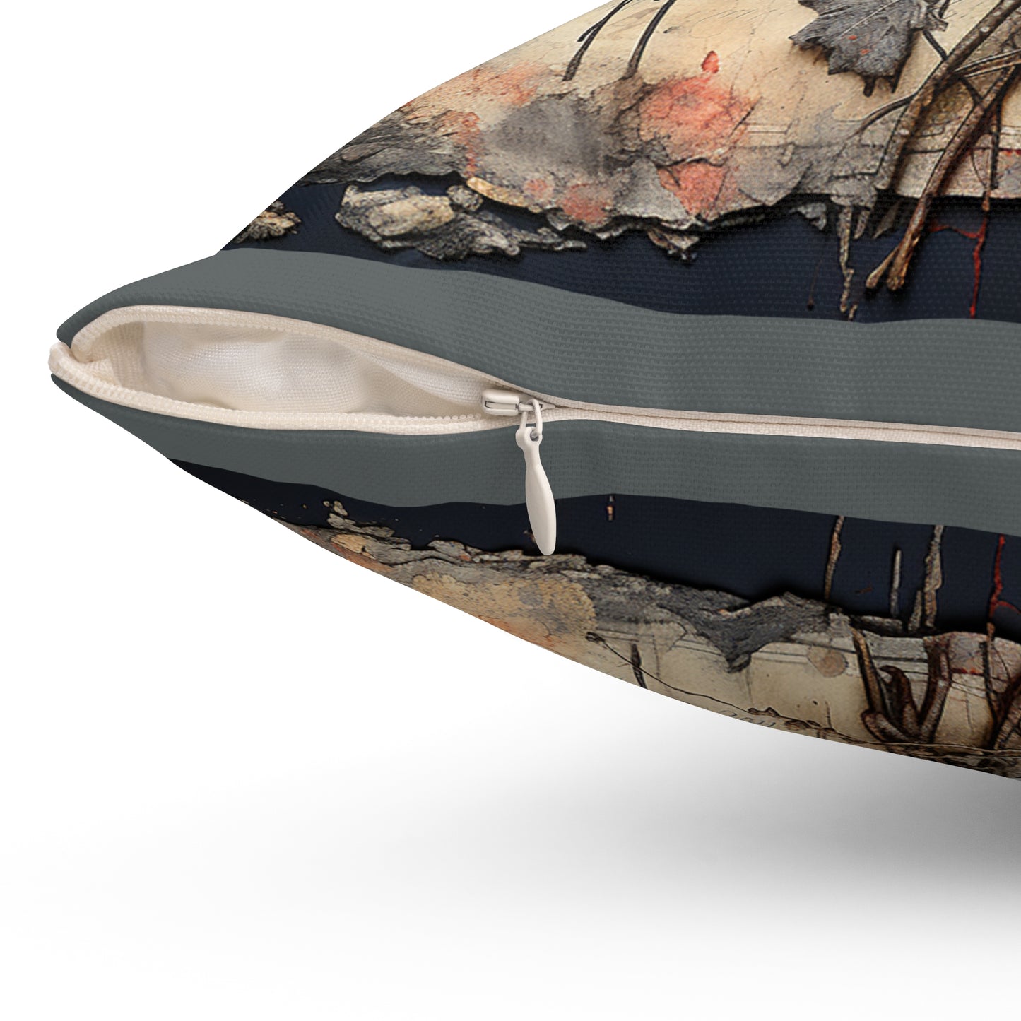 Chic Floral Throw Pillow, Decorative Couch Cushion, Boho Home Decor, Gift for Her, Cozy Living Room Accent