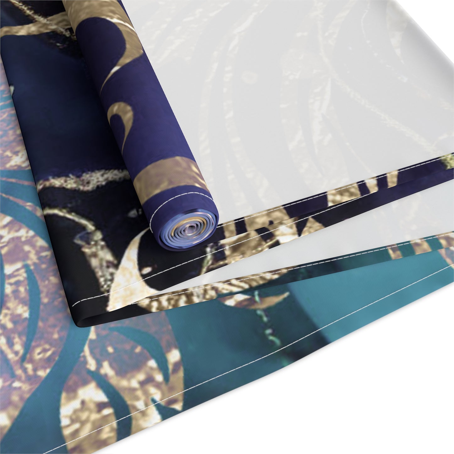 Elegant Floral Table Runner, Boho Dining Decor, Wedding Reception Tablecloth, Rustic Home Decor, Party Table Decoration