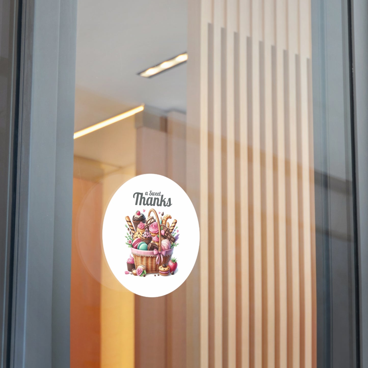 Custom Sweet Thanks Stickers for Events, Wedding Favors, Party Favors, Custom Labels, Gift Wrap