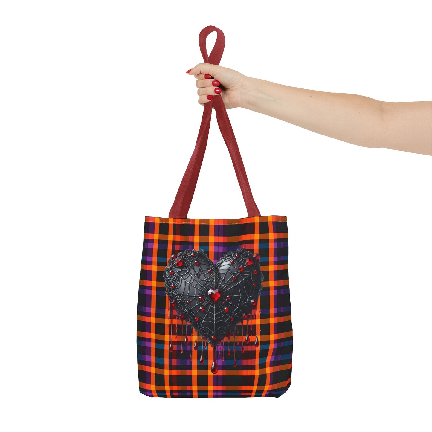 Fashionable Halloween Theme Tote Bag (AOP), Fun Stylish for Everyday or Occasion, Perfect for Halloween Lovers, Gift Idea for Anyone