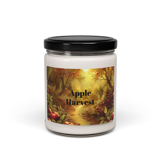Apple Harvest Scented Soy Candle — 9oz Autumn Spice Candle