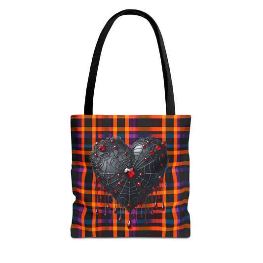 Fashionable Halloween Theme Tote Bag (AOP), Fun Stylish for Everyday or Occasion, Perfect for Halloween Lovers, Gift Idea for Anyone