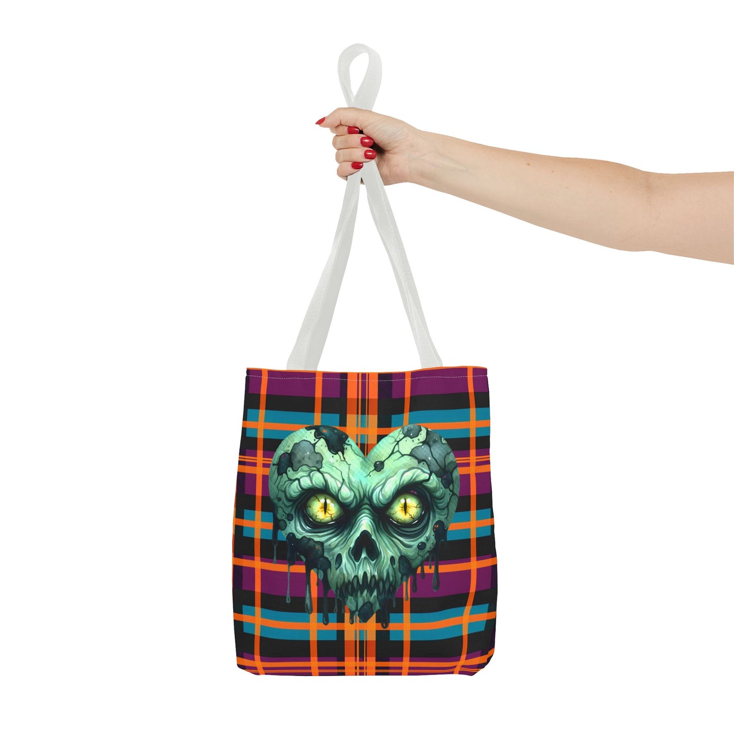 Fashionable Halloween Theme Tote Bag - Stylish Everyday Festive Halloween Lovers Gift