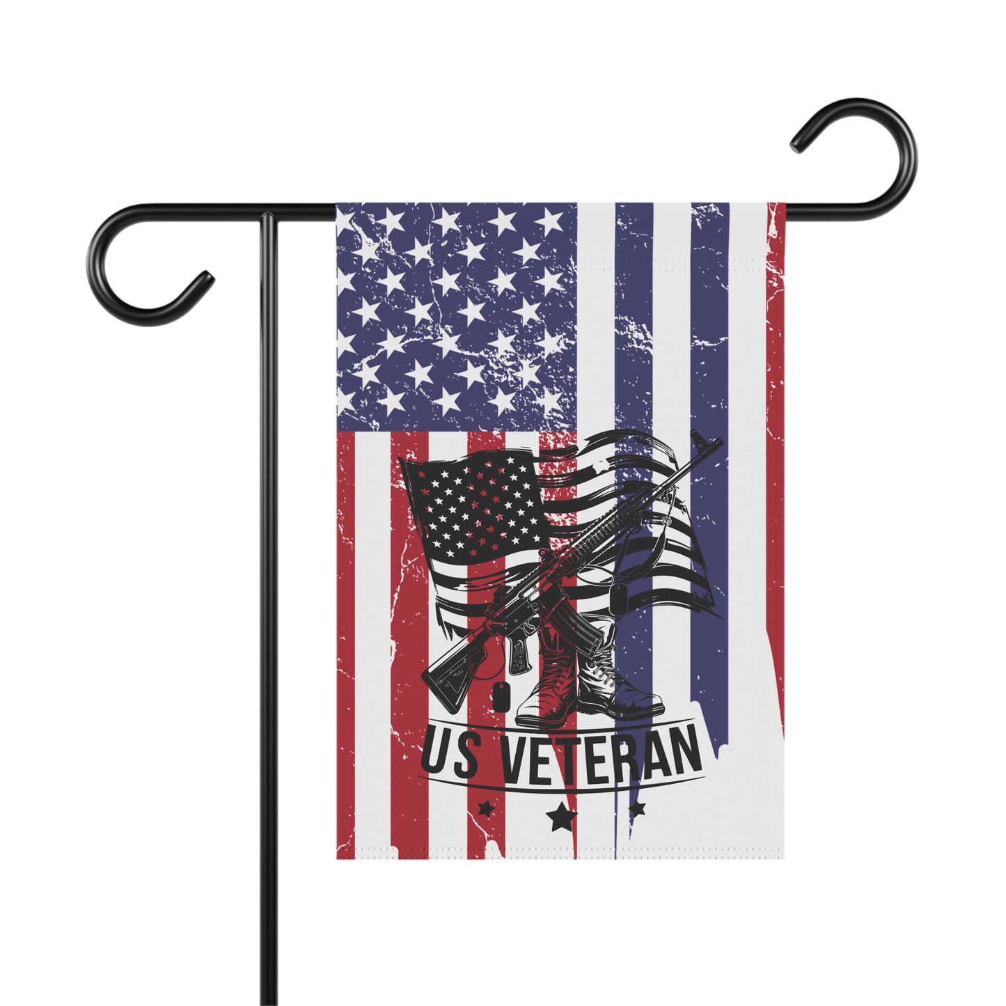 Patriotic Veteran Garden Flag - Celebrate Freedom & Honor Heroes