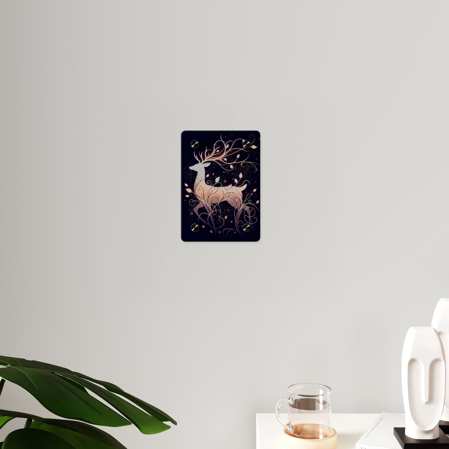 Elegant Deer Acrylic Wall Art Panel - Nature-Inspired Home Decor
