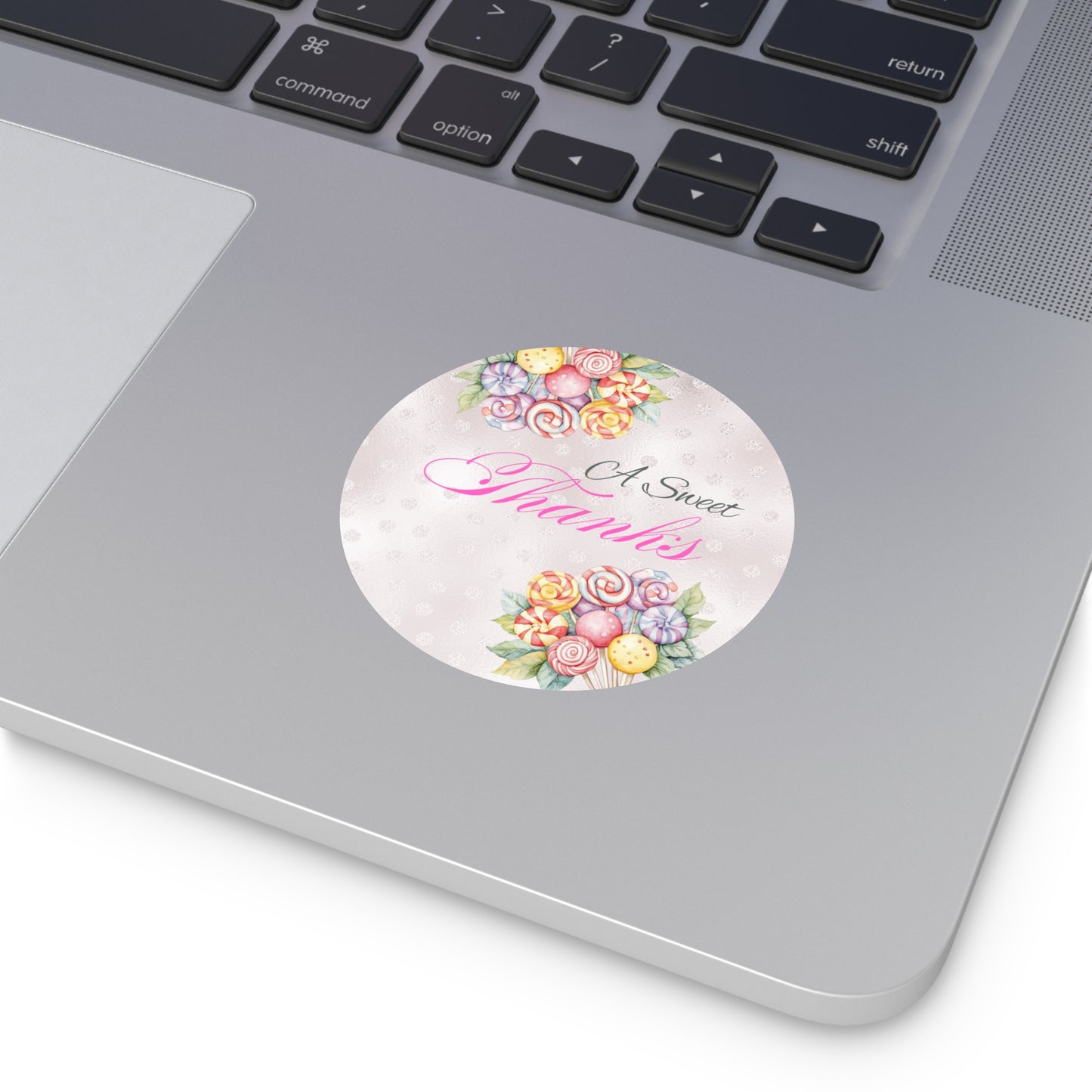 Sample Wedding Favor Stickers, Custom Thank You Stickers, Floral Vinyl Stickers for Events, Bridal Shower Decor, Personal Touch for Parties