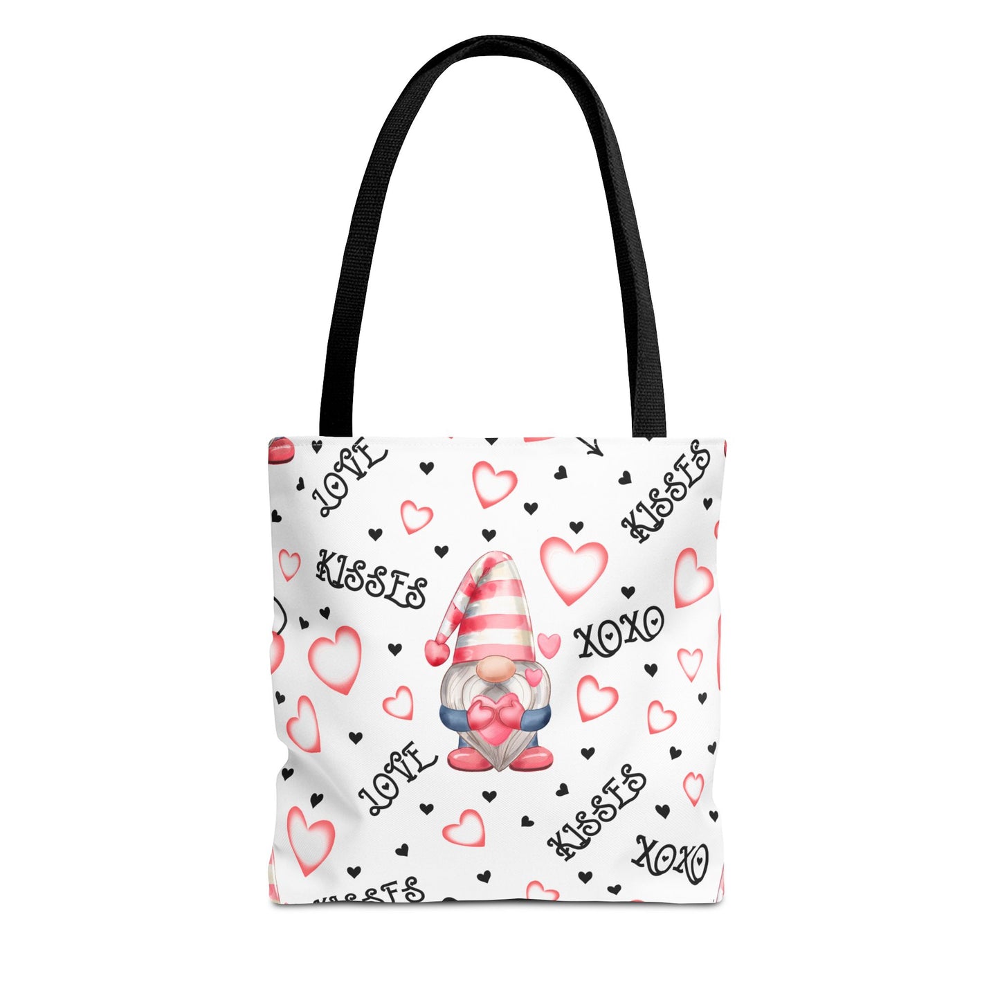 Romantic Love Gnome Tote Bag - Whimsical Valentine Gift for Gnome Lovers