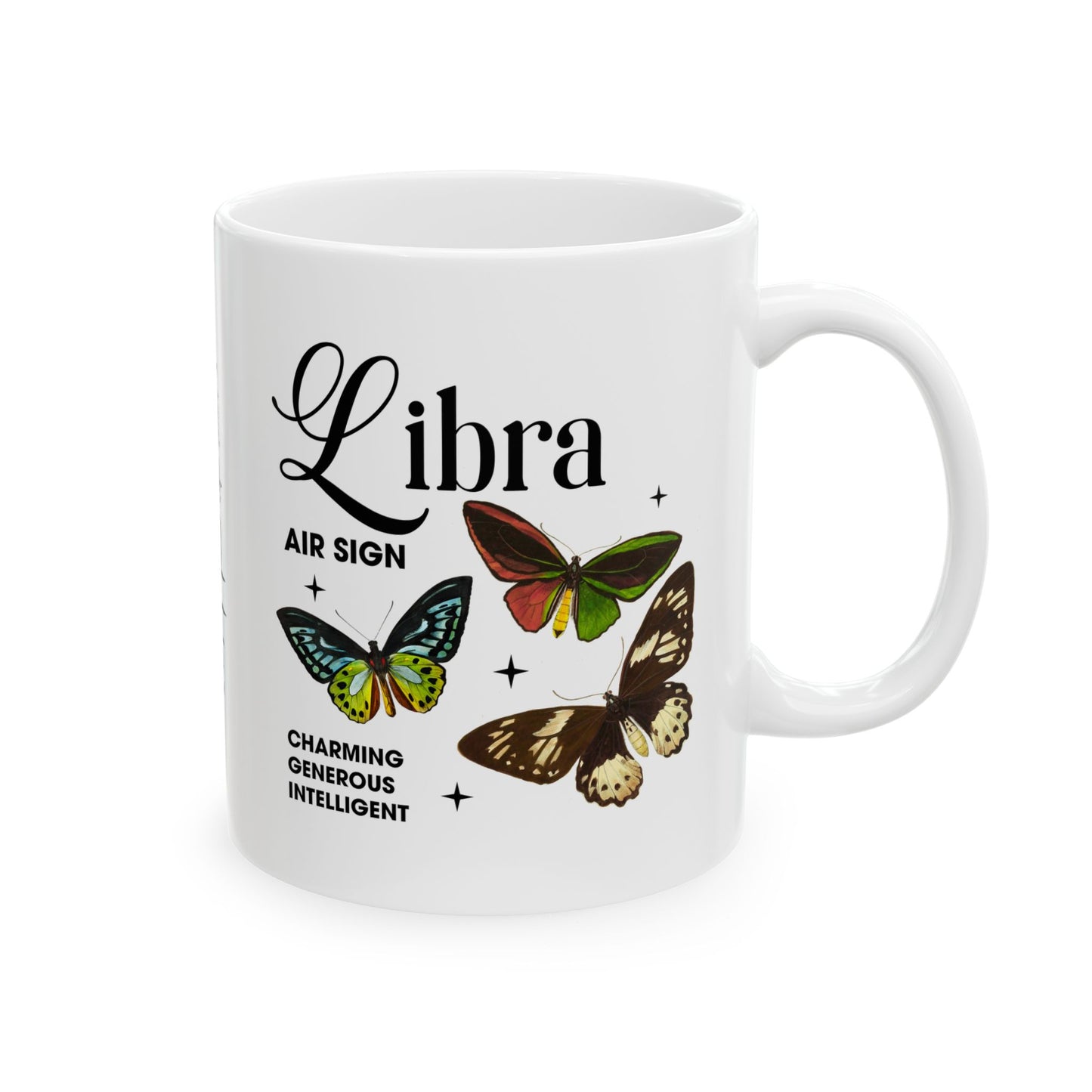 Libra Zodiac Ceramic Mug | 11oz & 15oz | Astrology Gifts for Libra Lovers