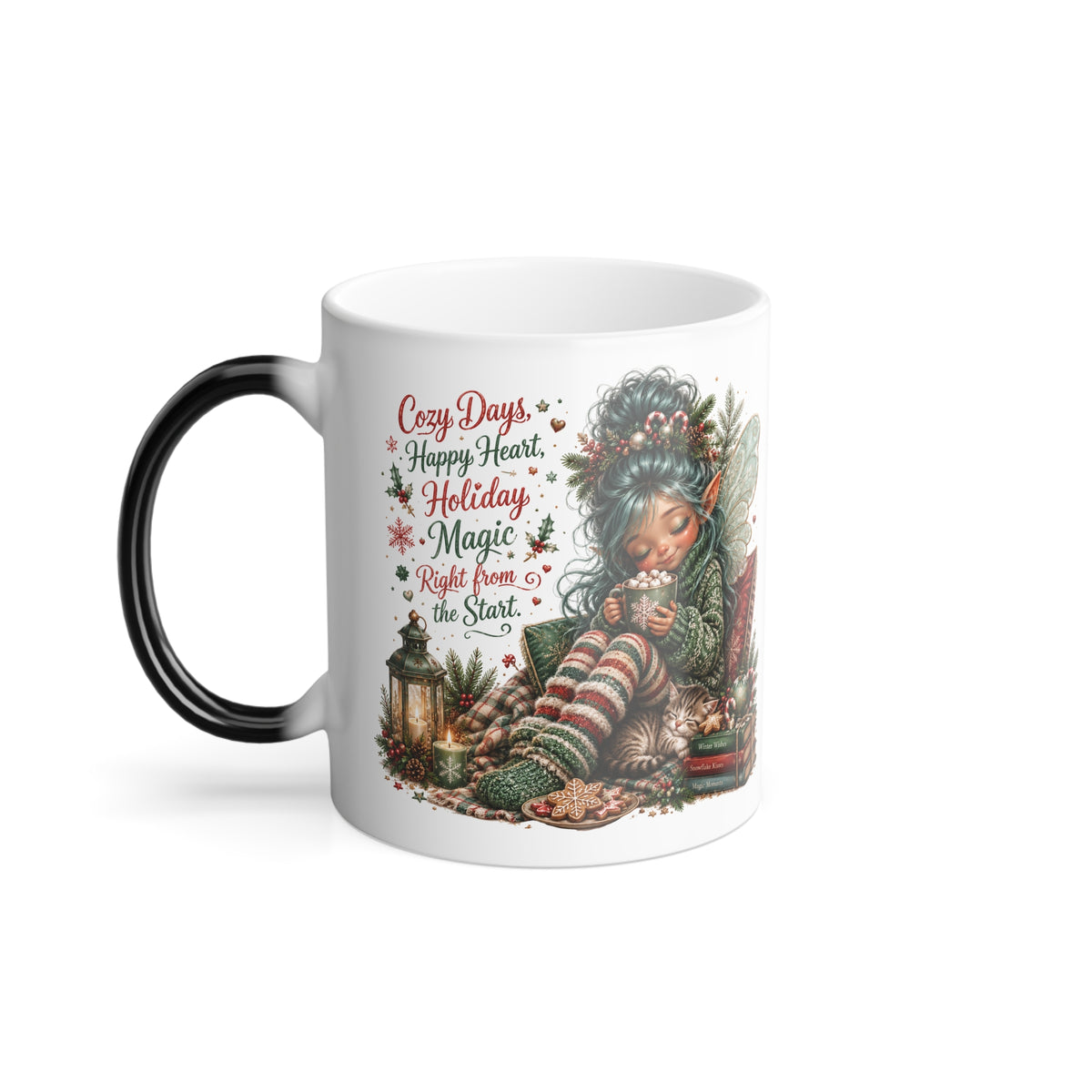 Christmas Elf Holiday Magic Color-Changing Mug