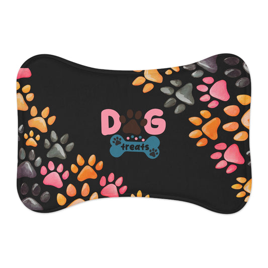 Stylish Pet Feeding Mats - Perfect for Dog Lovers, Cute Paw Print Design, Dog Feeding Station, Pet Accessories, Home Decor