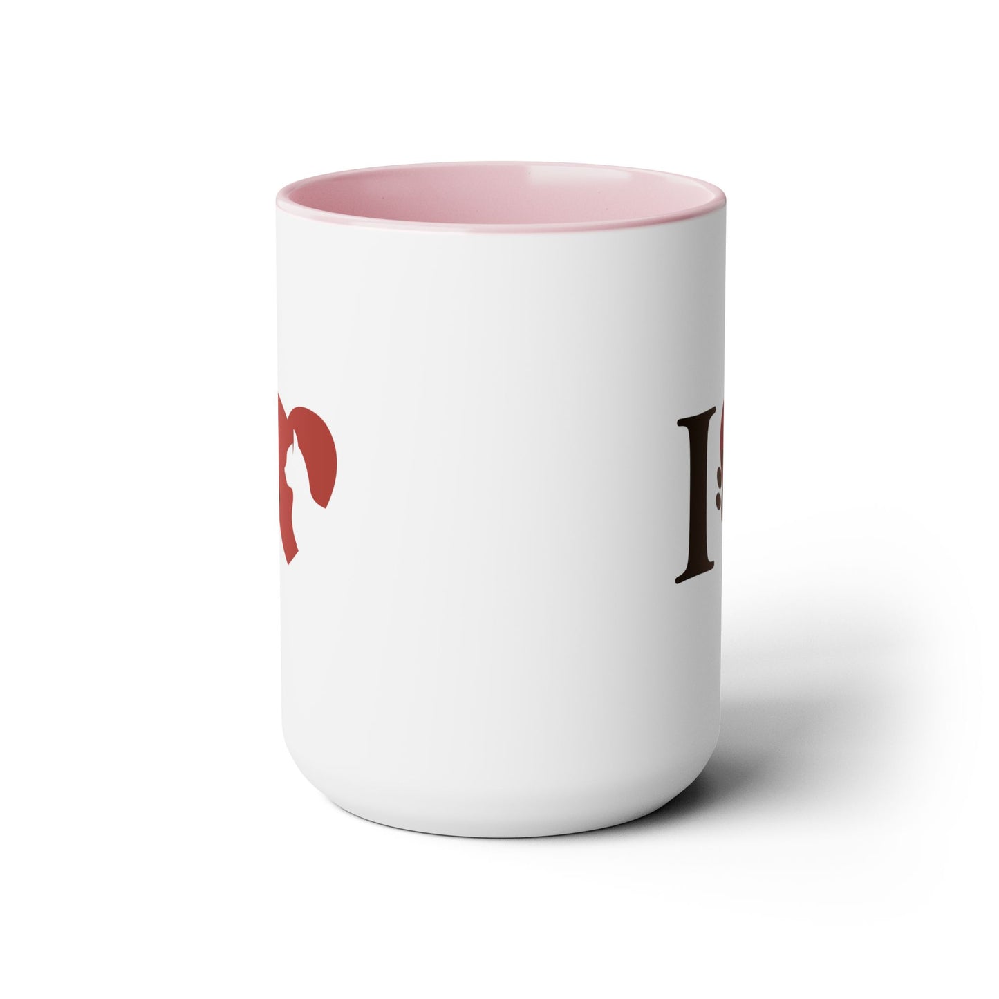 Pet Cat Theme Two-Tone Coffee Mugs, 15oz, Animal Lovers,  Cat Lover Quote, Pet Lovers, Coffee, Tea, Hot Chocolate Lovers, Gift Idea for Any Occasion