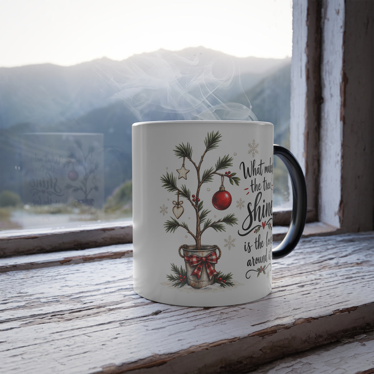 What Makes You Shine Inspirational Holiday Color-Changing Mug
