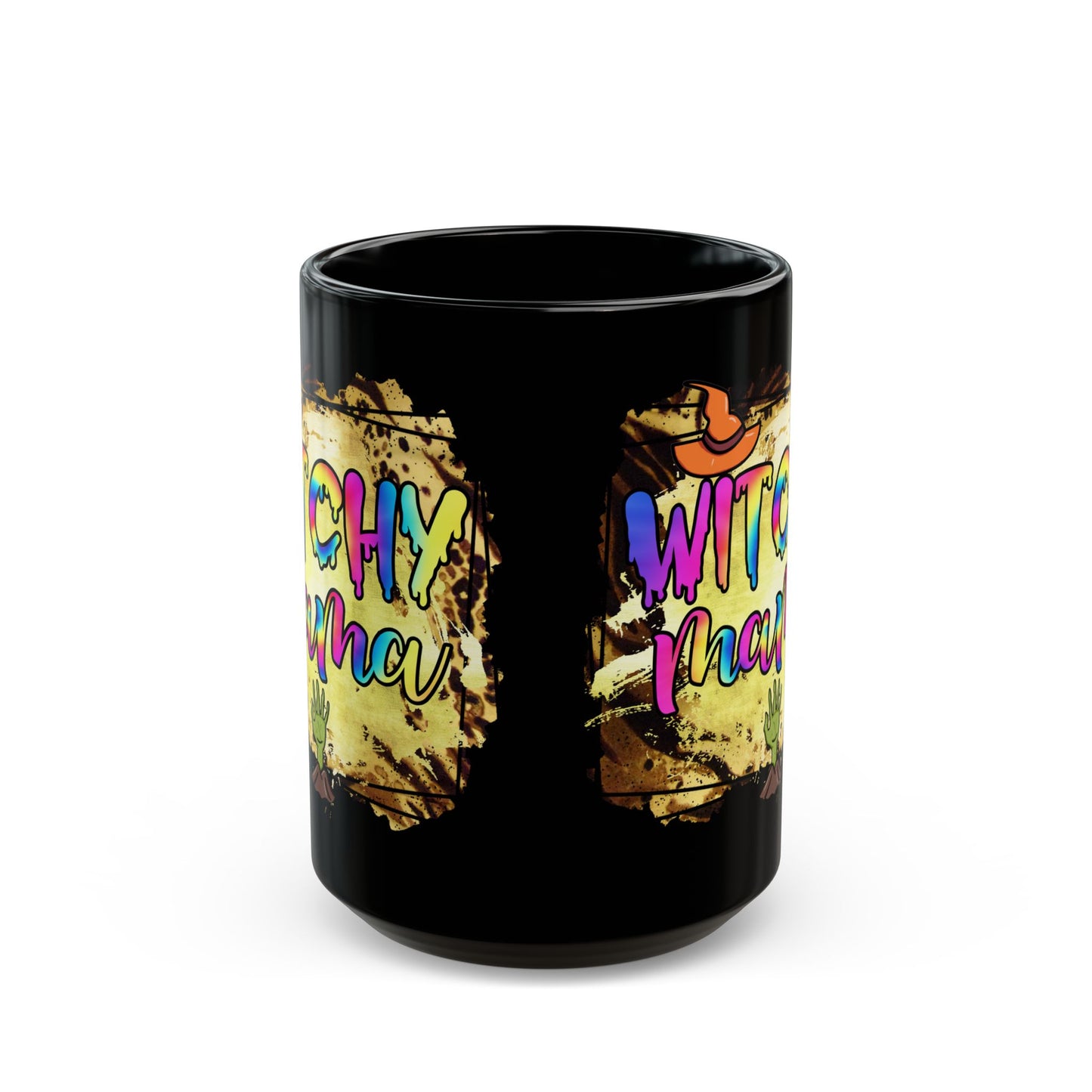 Witchy Mama Mug, Magical Coffee Cup for Moms, Halloween Gift, Boho Style Drinkware, Fun Witchy Mug