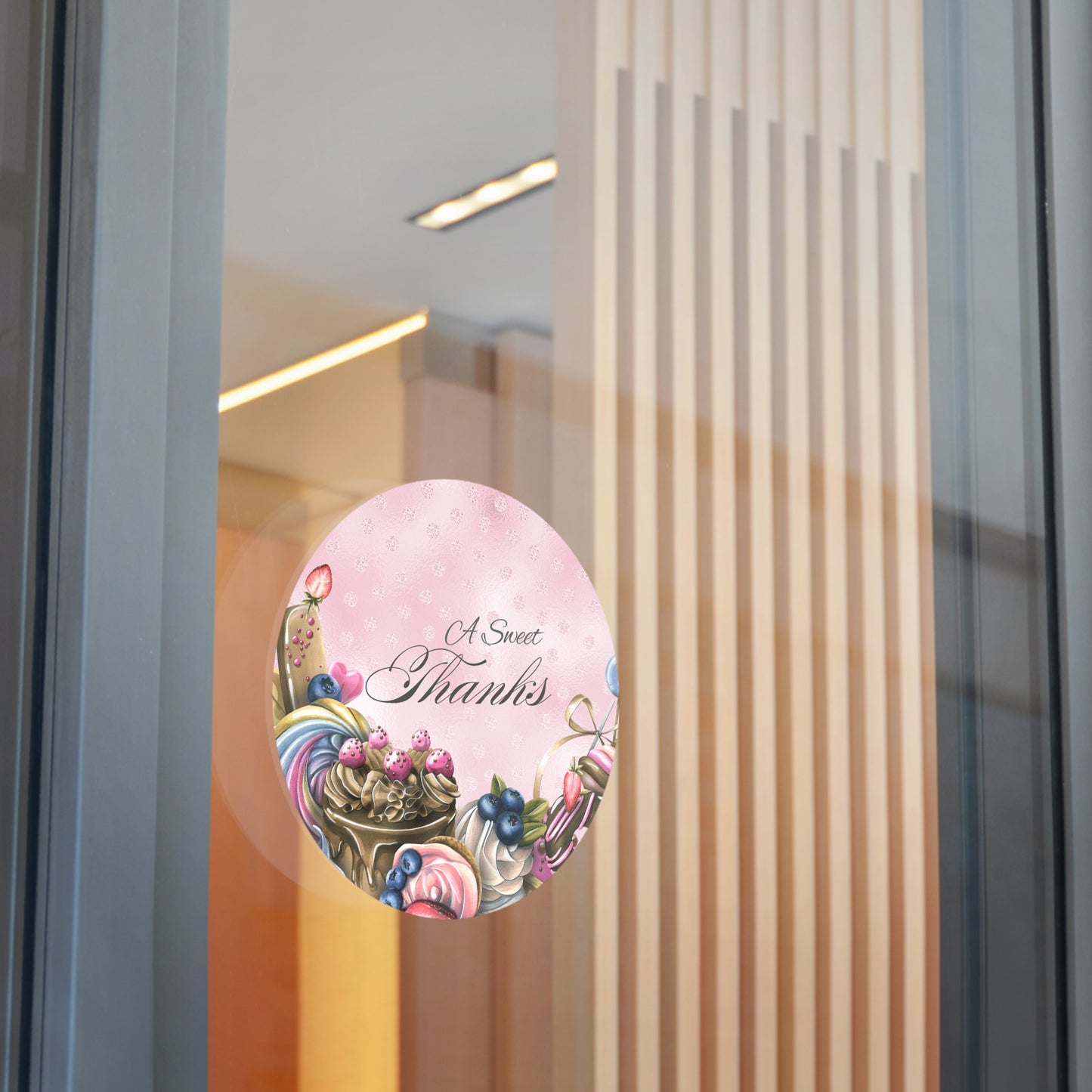 Wedding Vinyl Stickers, Wedding Favors, Event Decor, Custom Party Stickers, Sweet Thanks Stickers, Bridal Shower