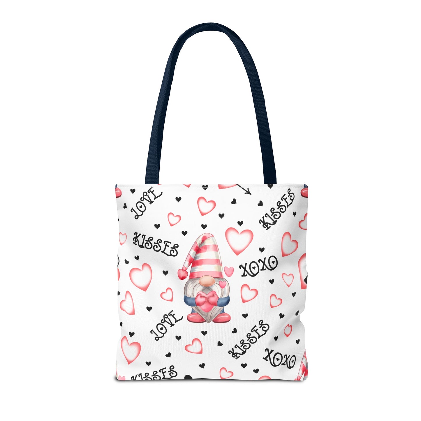 Romantic Love Gnome Tote Bag - Whimsical Valentine Gift for Gnome Lovers