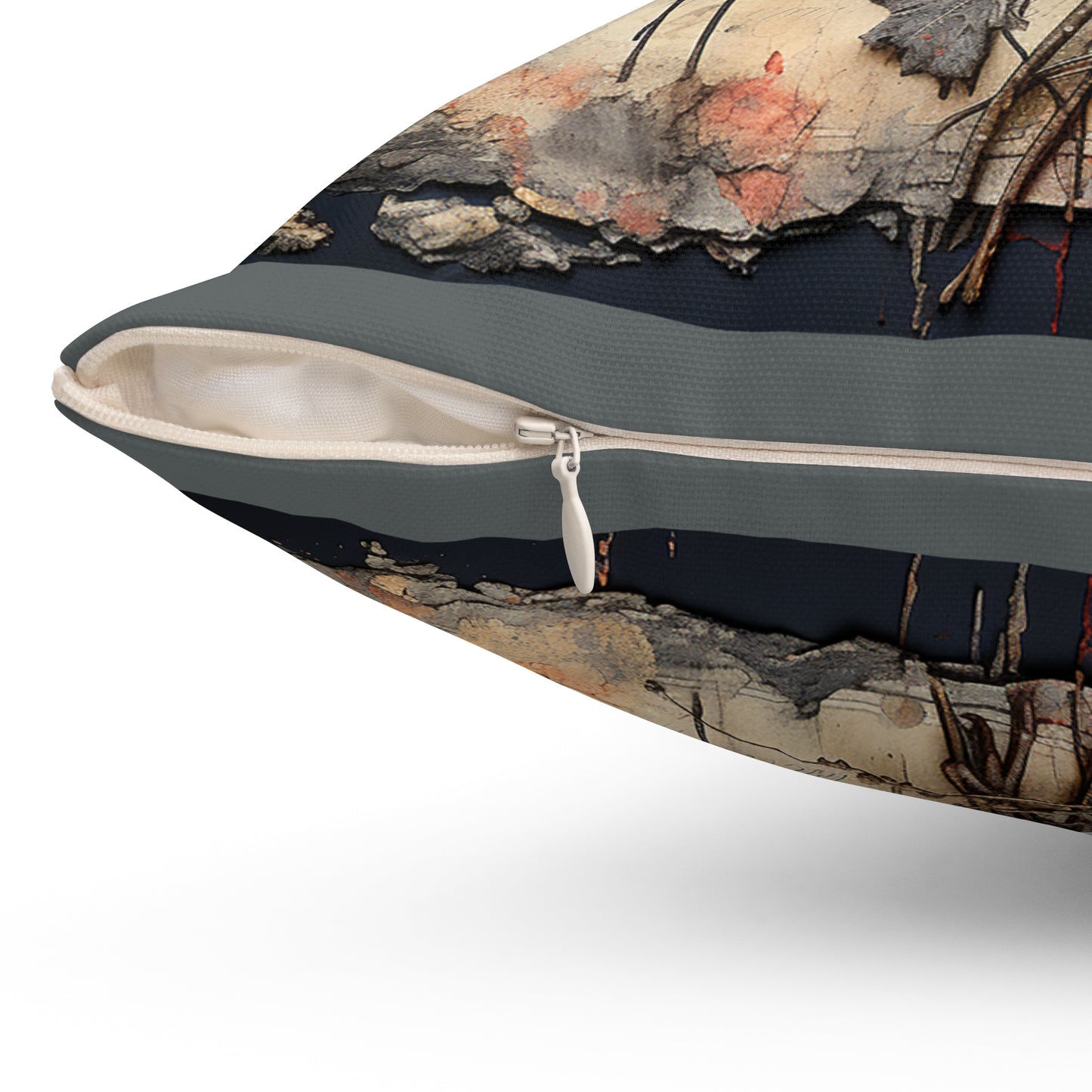 Chic Floral Throw Pillow, Decorative Couch Cushion, Boho Home Decor, Gift for Her, Cozy Living Room Accent