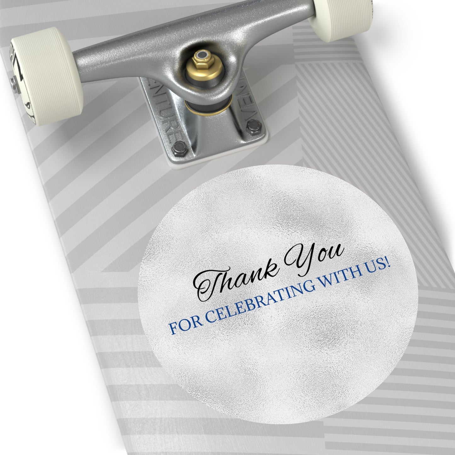 Elegant Wedding Thank You Stickers, Round Vinyl Stickers for Parties, Favors, Celebrations, Personalized Gifts, Customizable Stickers