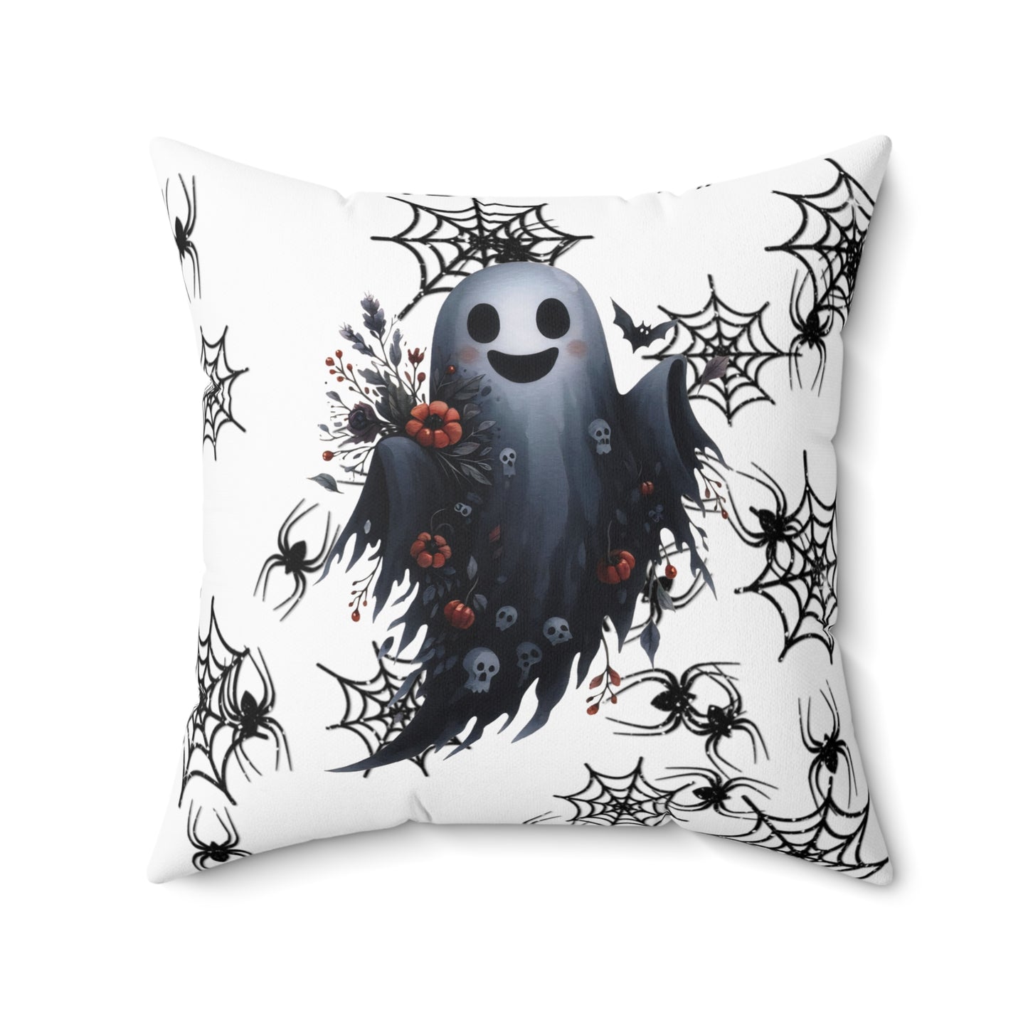 Halloween Ghost Pillow - Spooky Home Decor, Cozy Accent, Trick or Treat, Fall Celebration, Holiday Gift