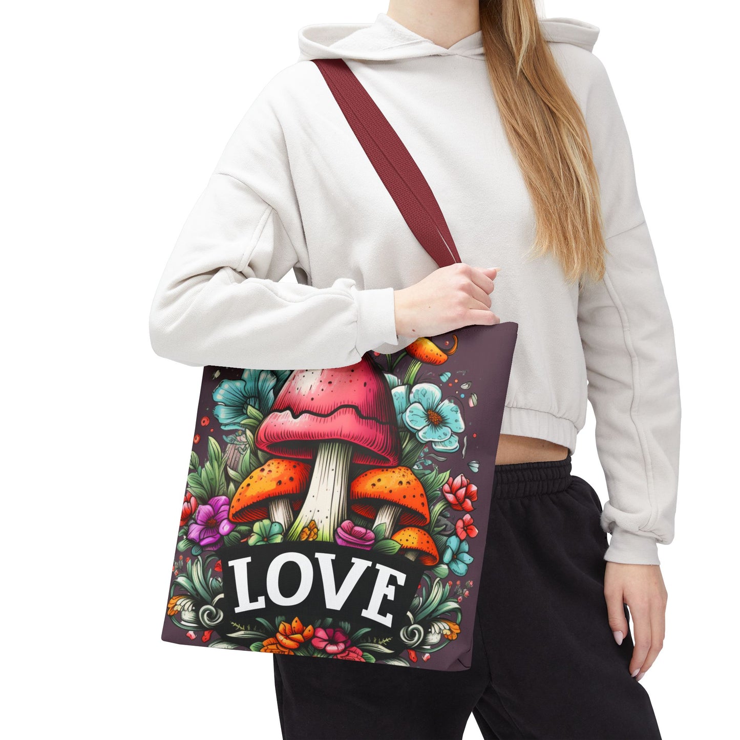 Mushroom Love Tote Bag