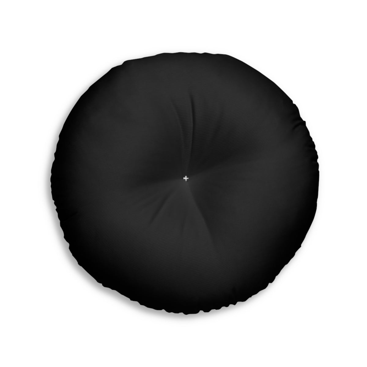 Basketball Tufted Floor Pillow, Round
