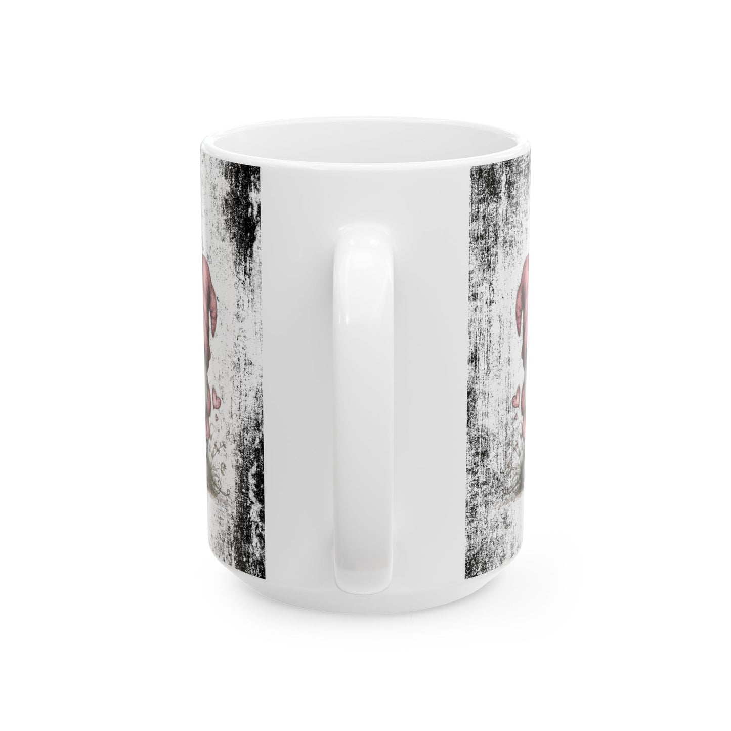 Ceramic Gnome Floral Mug "Forever & Always" — Romantic Anniversary Gift (11oz & 15oz)
