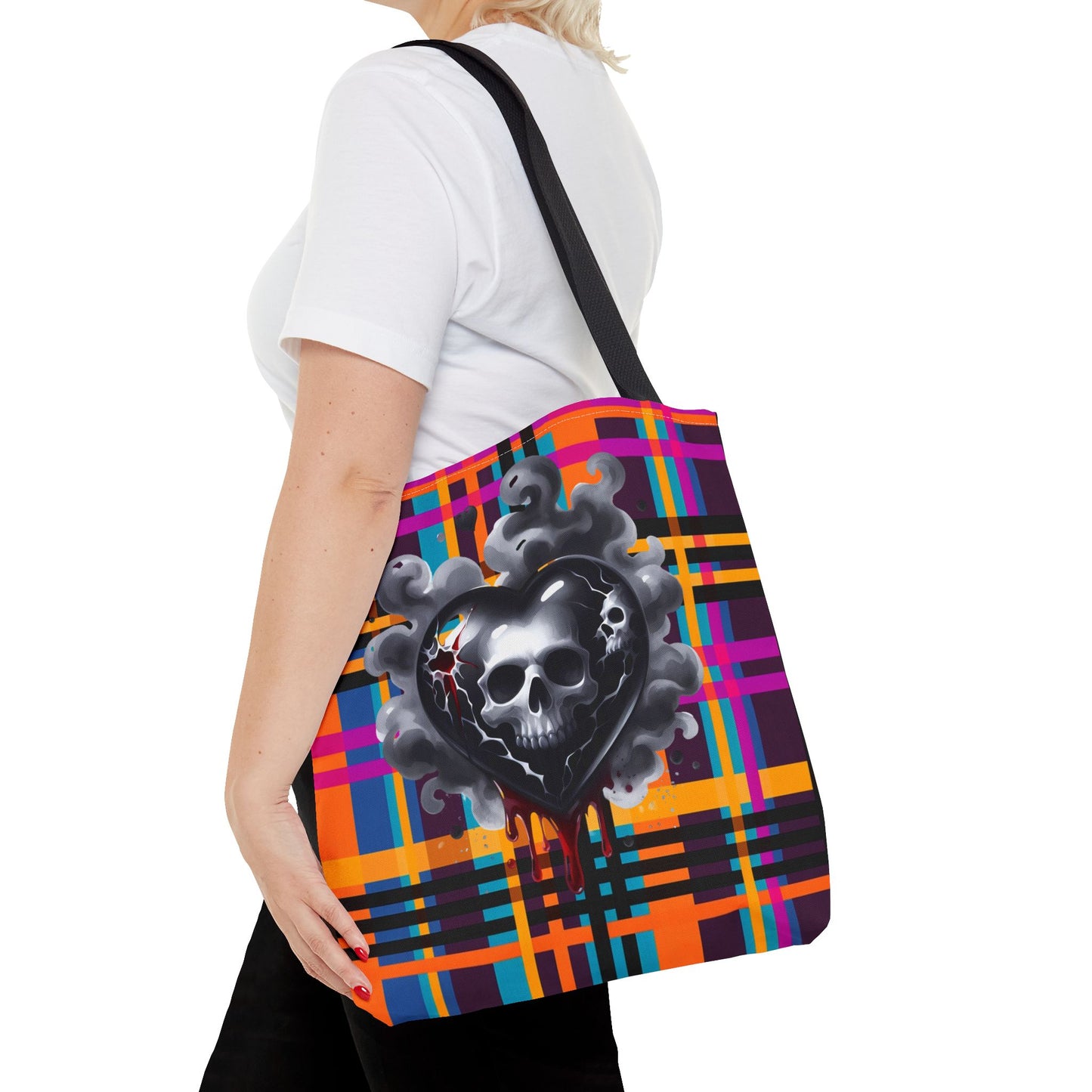 Fashionable Halloween Theme Tote Bag - Stylish Design for Everyday Festive Gift
