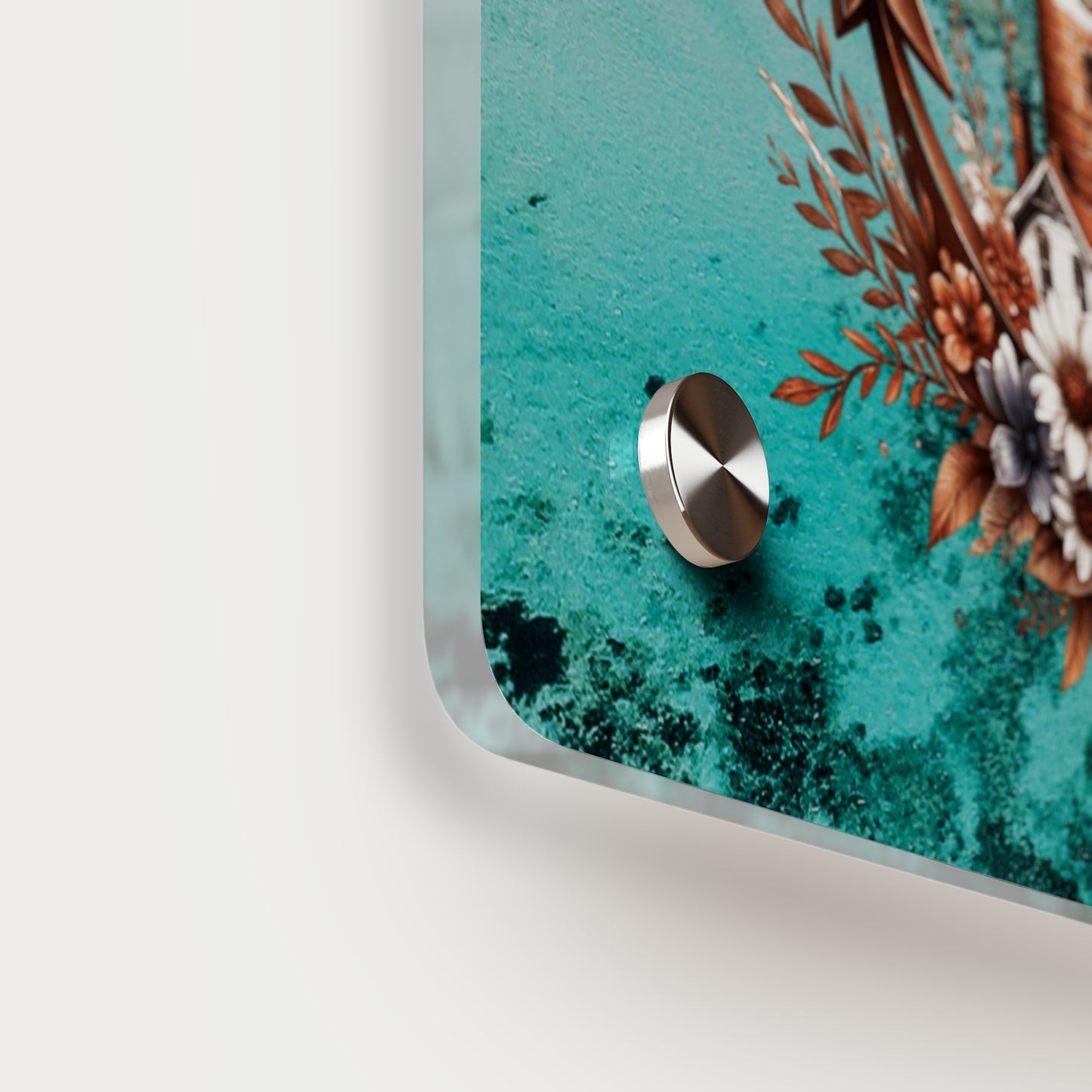 Nautical Acrylic Wall Art Panel - "Let Your Light Shine" Home Decor