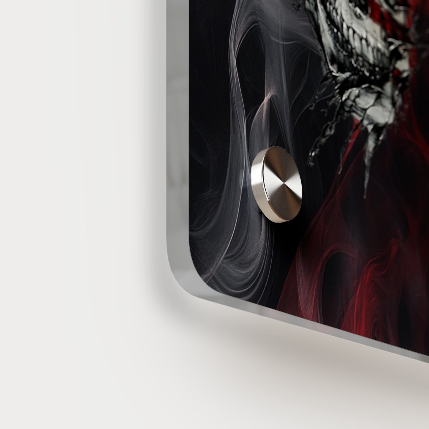 American Skull Acrylic Wall Art Panels - Edgy Decor for Rebels & Patriotic Souls