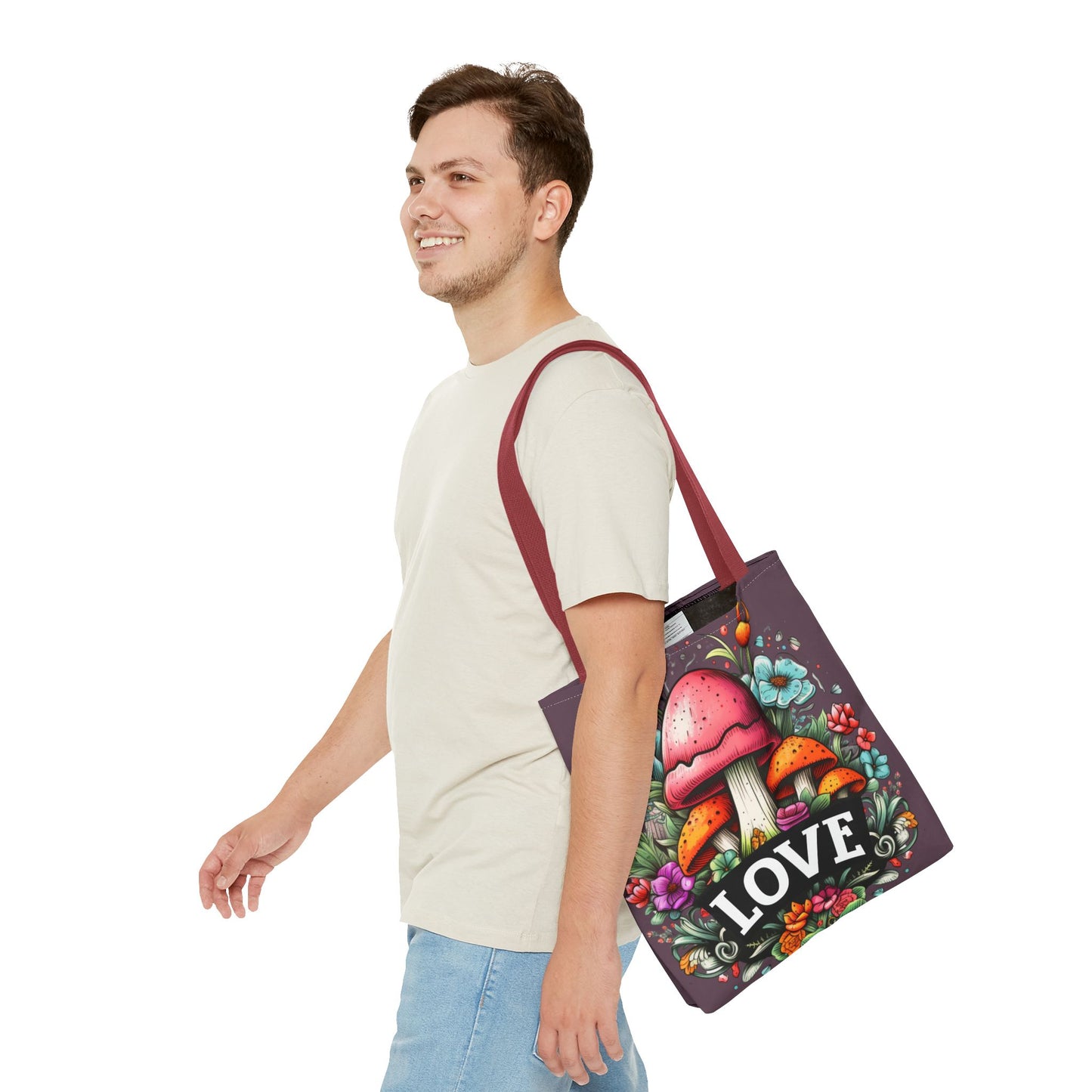 Mushroom Love Tote Bag
