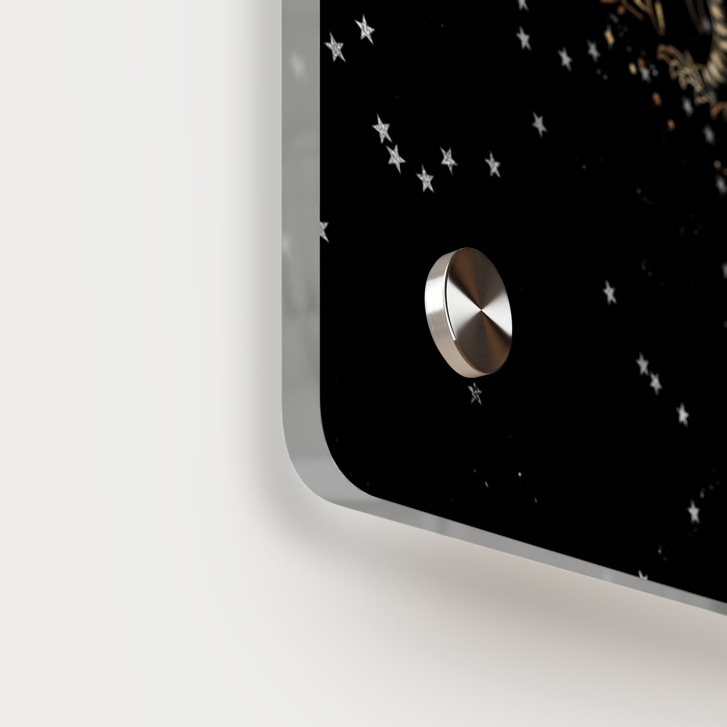 Mystical Dragon Acrylic Wall Art Panel - Celestial Home Decor