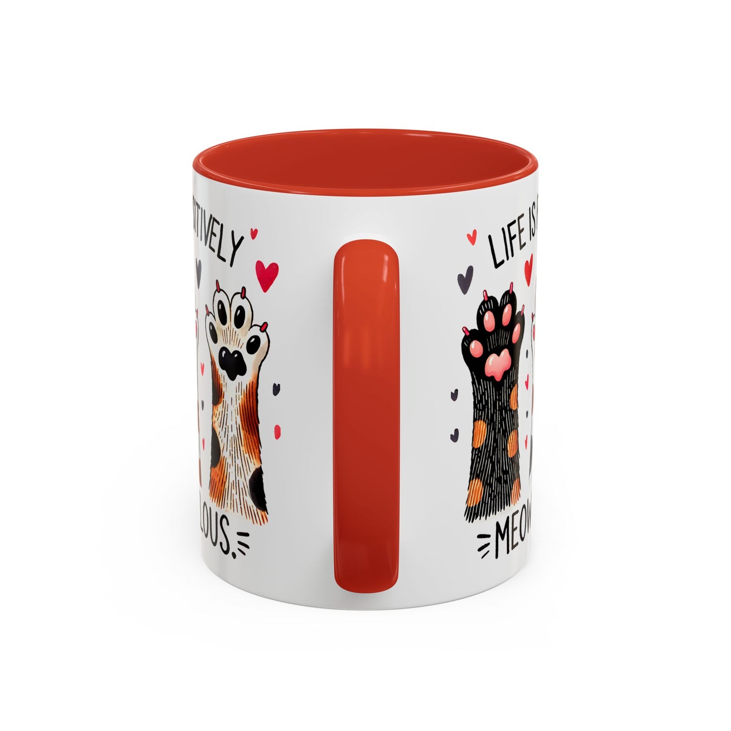 Coffee Mug - Humorous Stylish Cat Saying Mug, Gift Mug for Cat Lovers, Animal Lover Gift Idea, Housewarming Gift