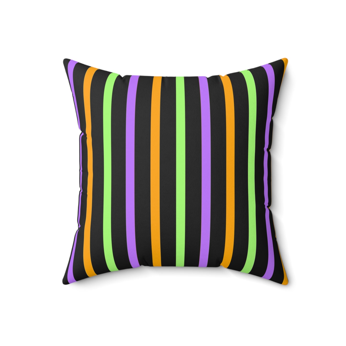 Halloween Theme Decorative Festive Spun Polyester Square Pillow, Home or Office Decor, Beautiful Accent for Any Room, For Everyday or Any Occasion