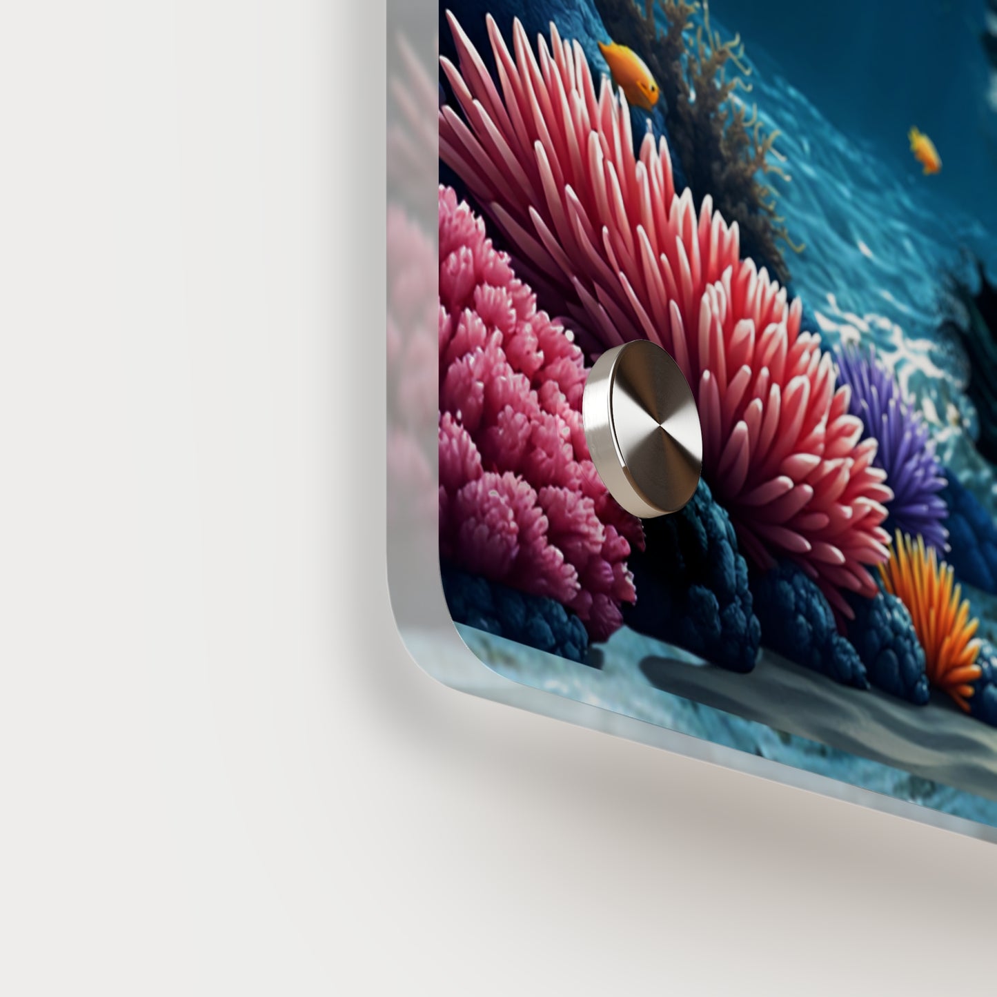 Acrylic Wall Art Panel — Underwater Seahorse Ocean Scene Panel