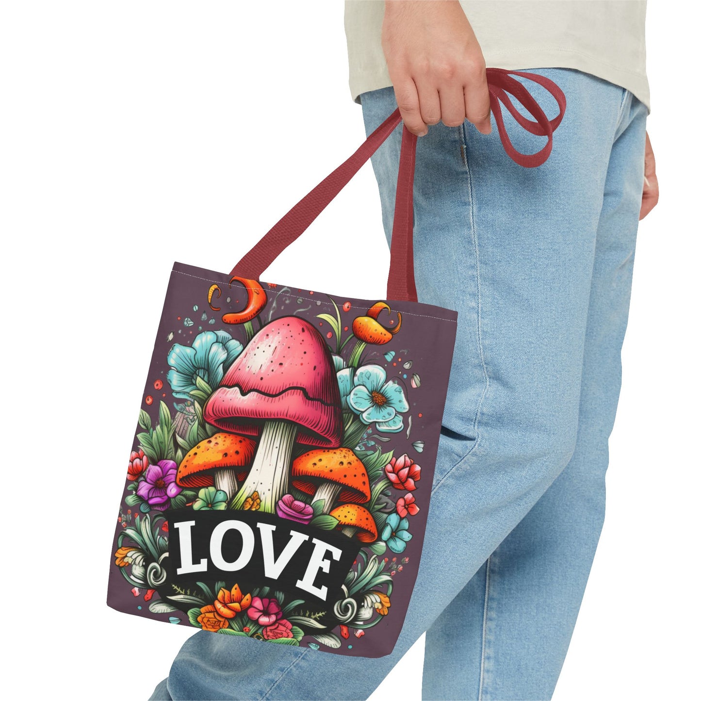 Mushroom Love Tote Bag